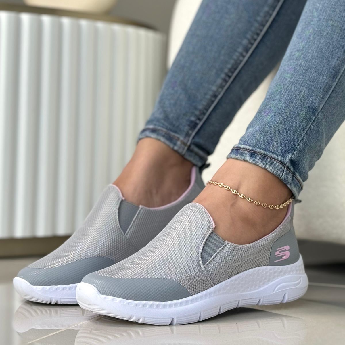 Zapatillas Media Dama Confort
