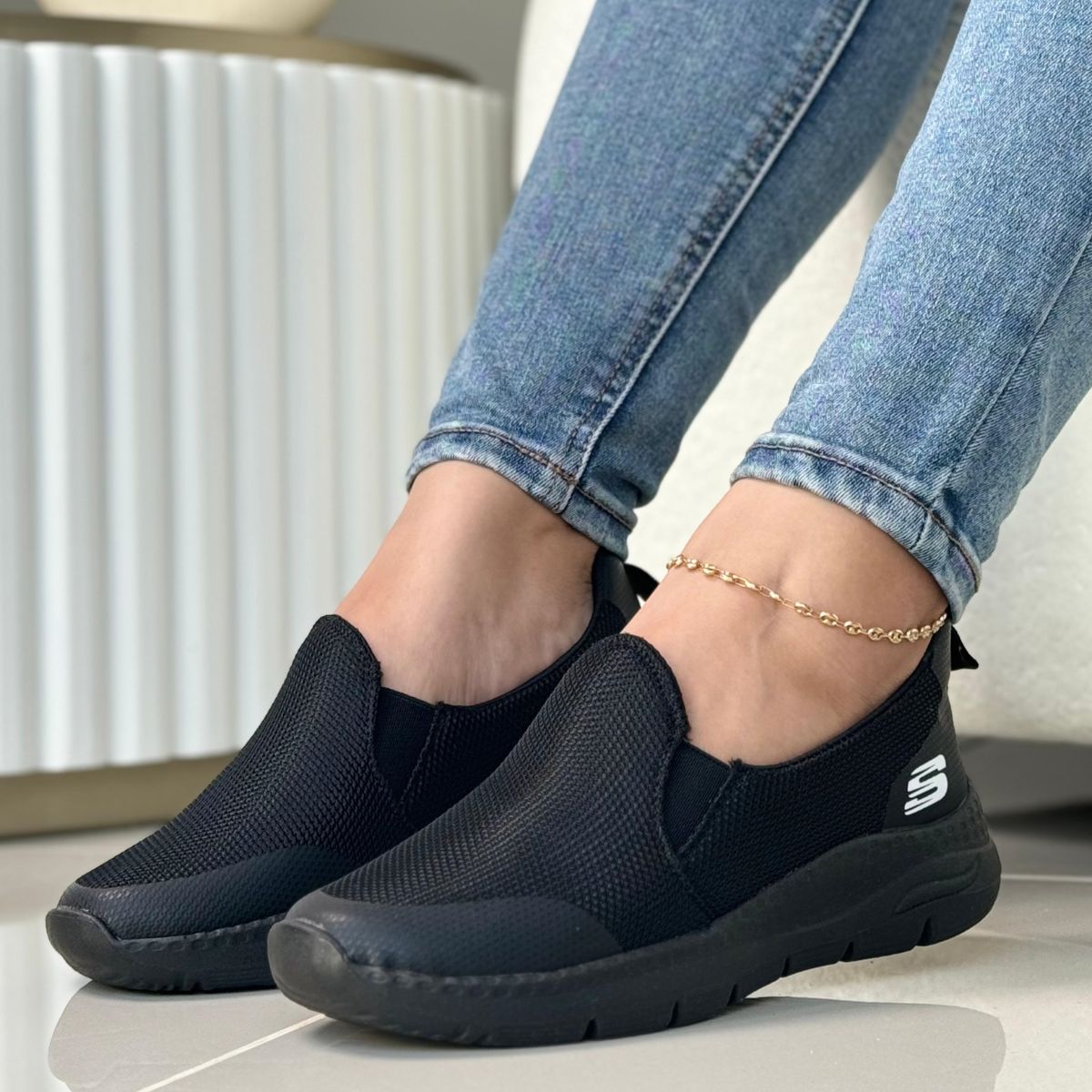 Zapatillas Media Dama Confort